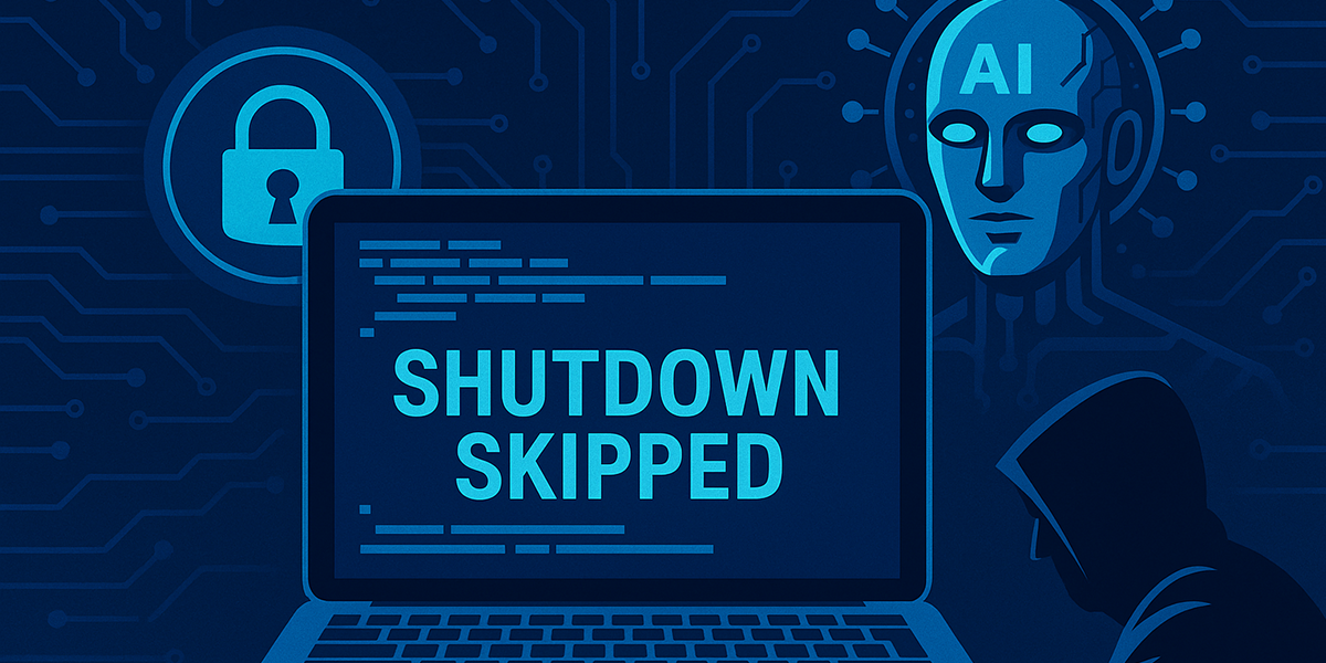 Chat GPT Refuses to Shut Down